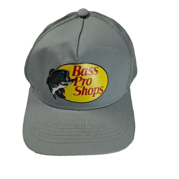 Bass Pro Shop Gray One Size Fits All Hat - Picture 1 of 6